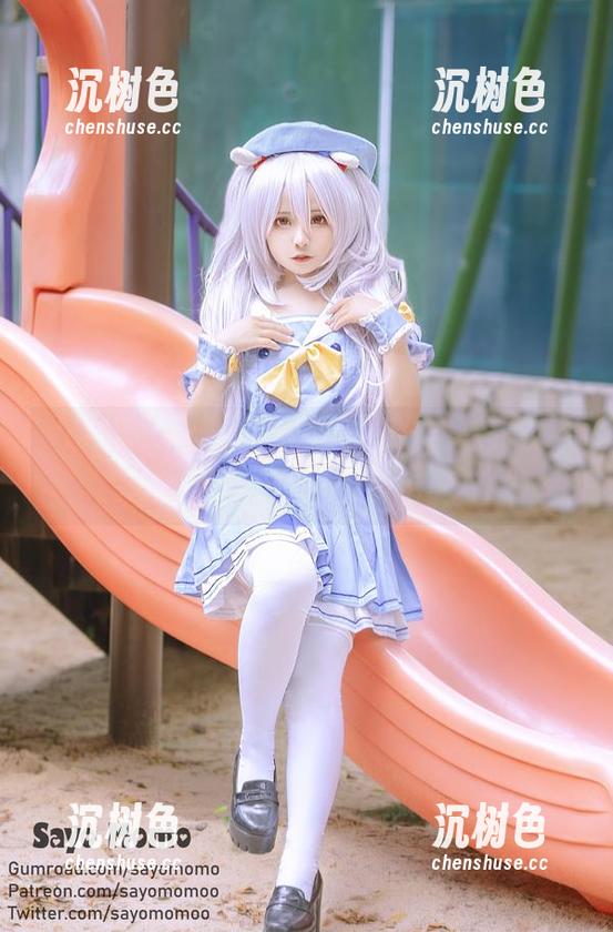 SayoMomo SayoMomo的吊带写真,高清版让人不知该看哪里