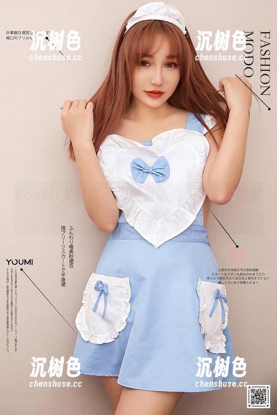 YouMi尤蜜荟-夏美子 YouMi尤蜜荟 - 原图有话说,夏美子的全套墨色琥珀大赏