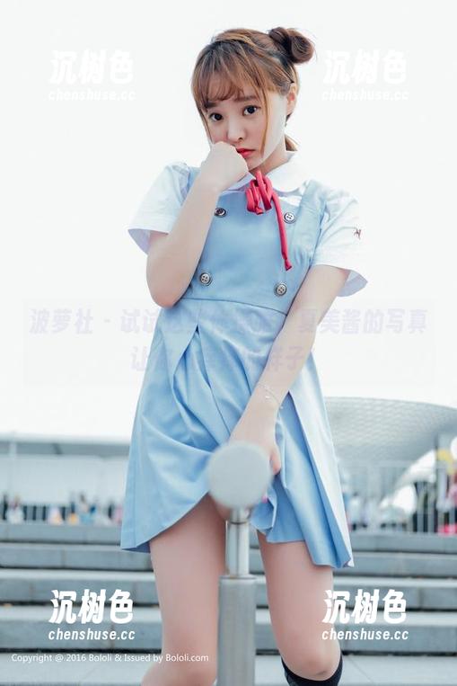波萝社 - 试试这些体操服，夏美酱的写真让你心痒痒的样子！